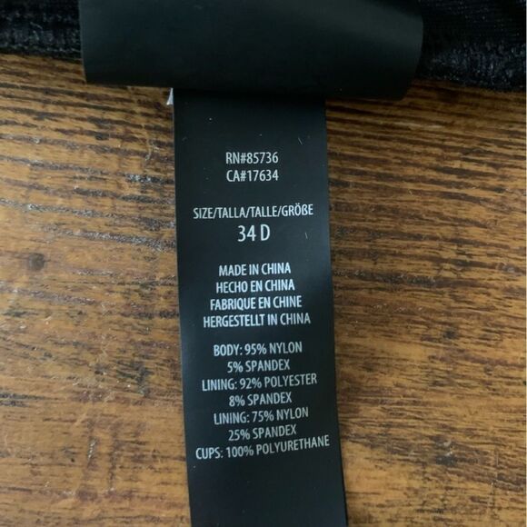 COCO Reef Bra Size Pinup Flowy Swim Polka Dot Tankini Top Sz 34D - Picture 4 of 6